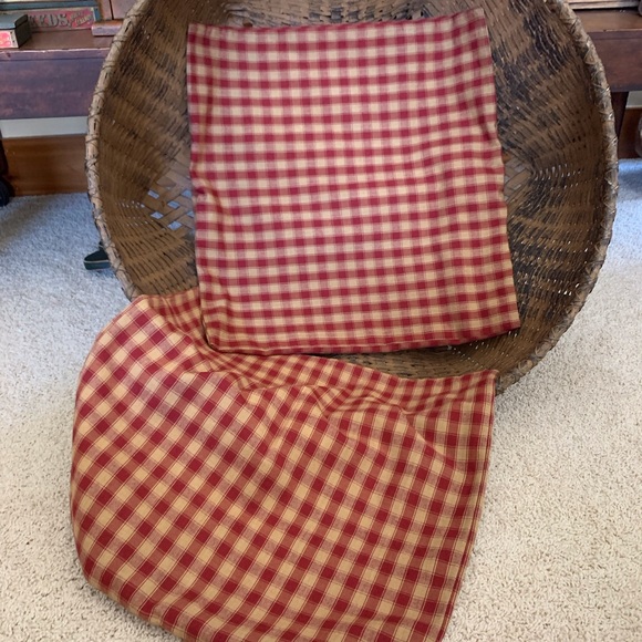 Handmade Square Pillow Covers - Set Of 2 - Picture 1 of 3